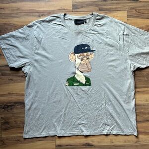 BAYC No Boundaries bored ape US ARMY GRAY SHIRT